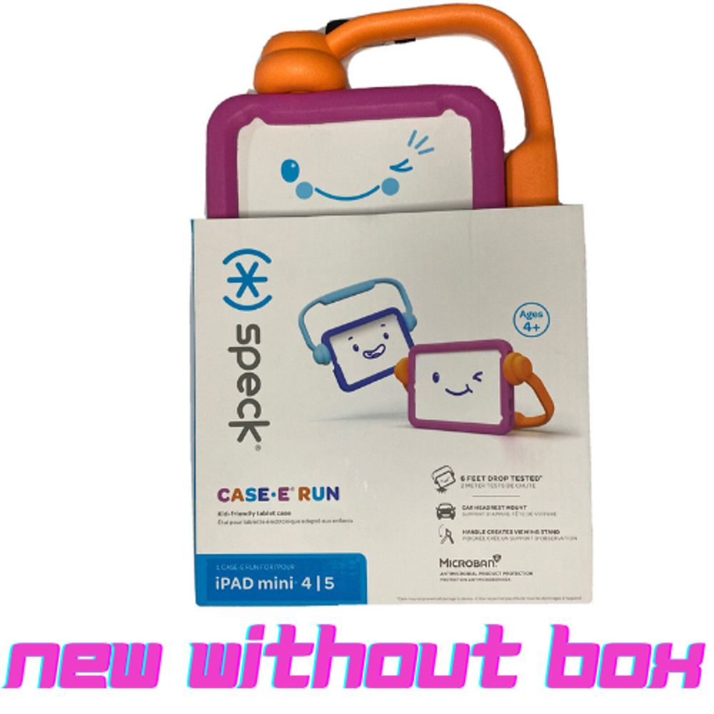 Speck Case-E Run Kid Tablet Case For iPad Mini 4th 5th Gen 6ft Drop Tested NWOB